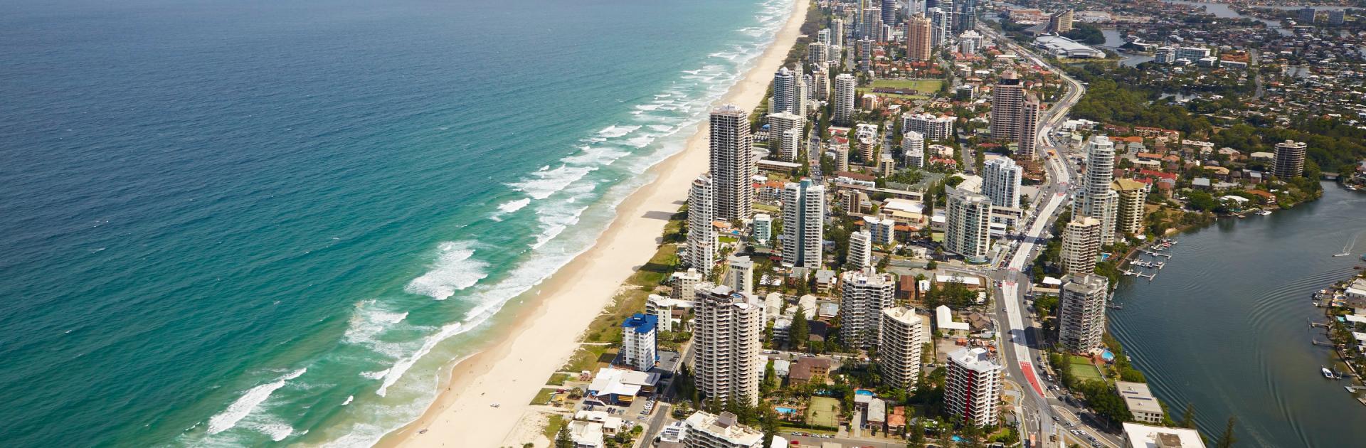 How big is the Gold Coast?