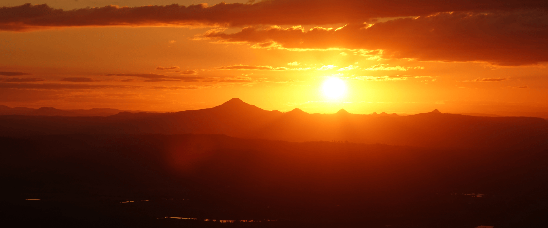 Mount Tamborine sunset